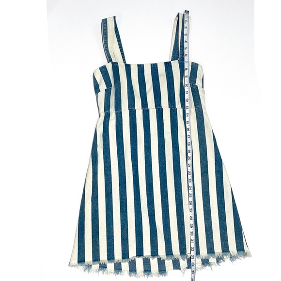 Show Me Your MuMu Chambray Striped Dress - Picture 4 of 8